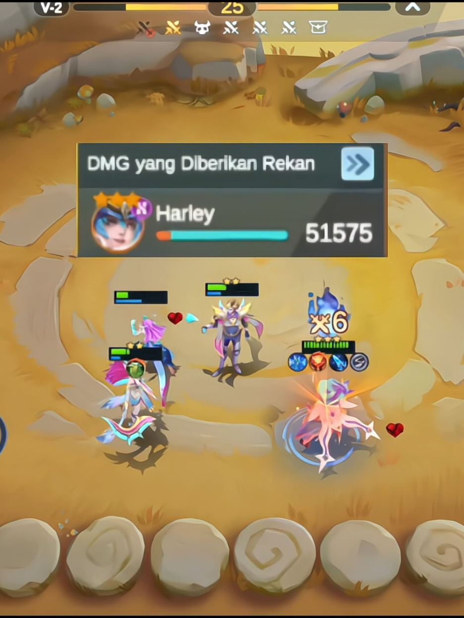 pesona hero 5 gold bintang 3 #MCGG #MagicChessGoGo #MRSS3 #MCGGRisingStars 