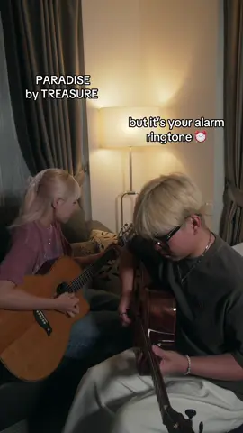 how does “PARADISE” by TREASURE sound like as a guitar song? 🤔 #treasure #트레저 #paradise #kpopfyp #추천 