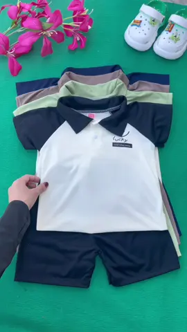 Combo 4 bộ polo bé trai #xh #thoitrangchobe #mevabe #bococtaychobe #combo4bopolo 