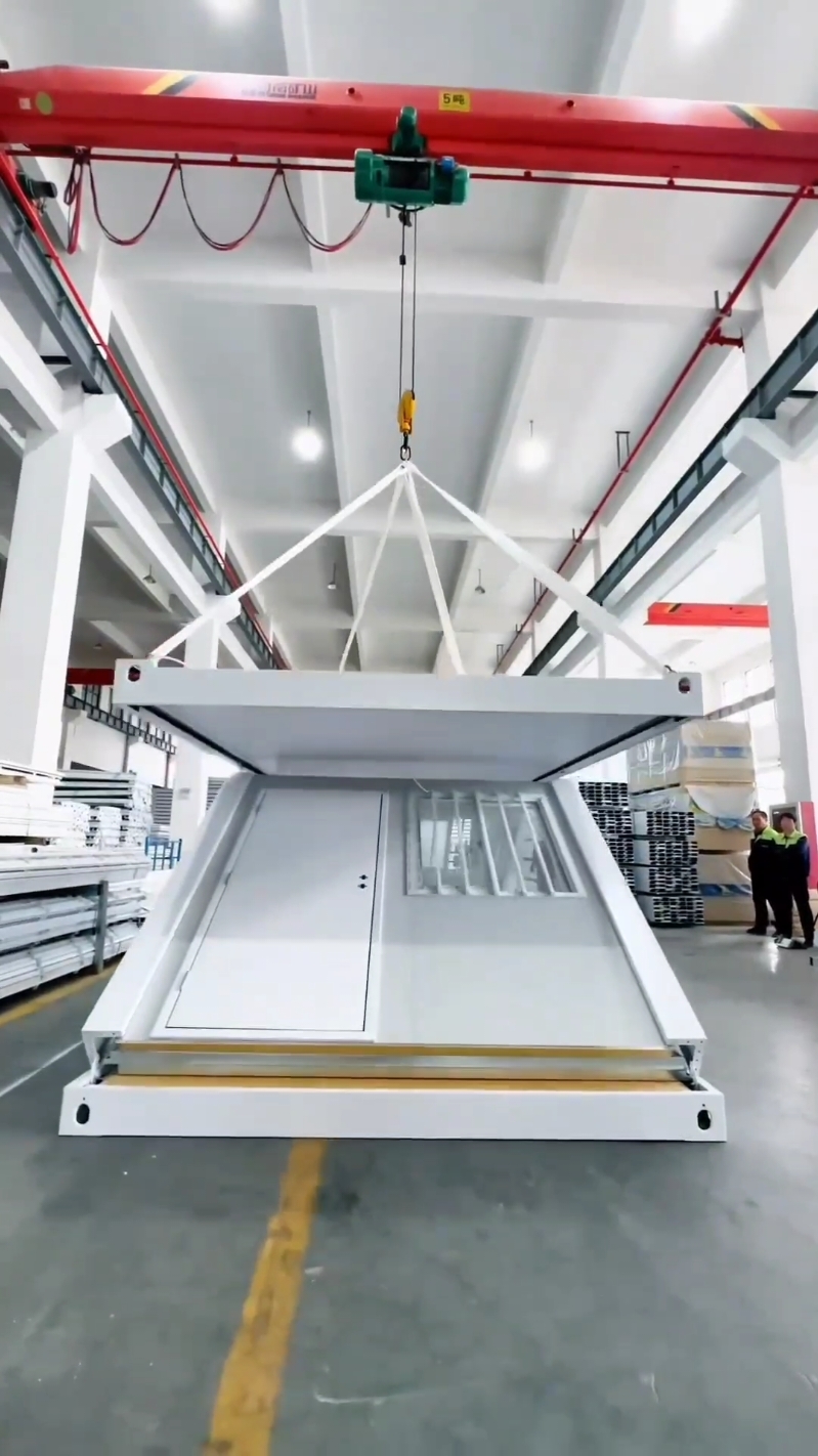 Expnadable Container House/Foldable Container House Convenient container house assembly time is short, large space is available, low cost and high efficiency #containerhouse#prefabhouse#expandablehouse
