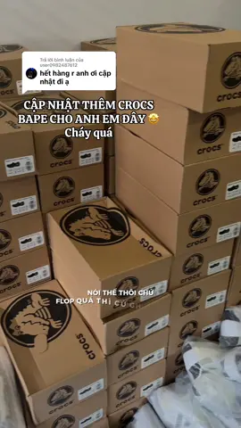 Trả lời @user0982487612 Sơn Tùng MTP 🔥 bổ sung thêm Crocs x Bape #loclesnks #sneakers #review #crocsbape 