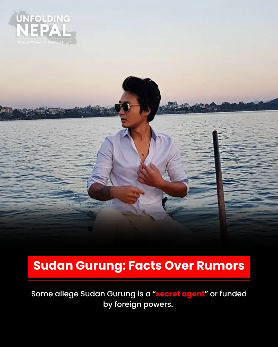Sudan Gurung is not an outsider—he is the voice of Nepal’s Gen-Z, standing for justice, freedom, and unity. #protestnepal #haminepali #enoughisenough #sudangurung #unfoldingnepal 