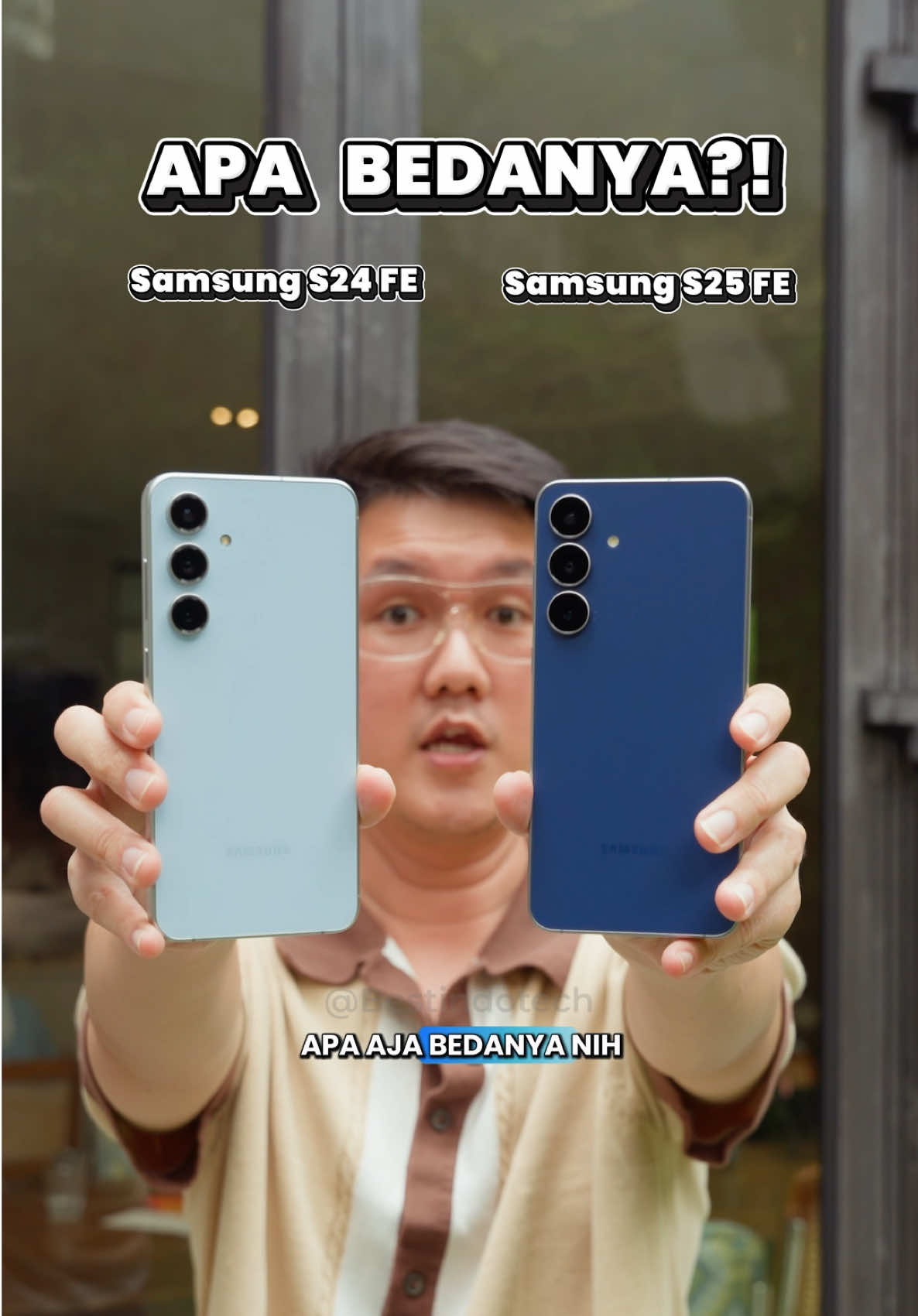 Samsung S25 FE improvenya dikit doang...? Hmmm coba kita bandingin sampingan sama S24 FE 👀 #samsung 