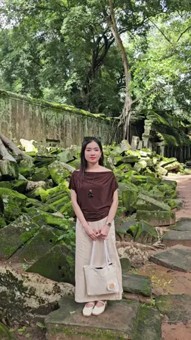 រដូវកាលពណ៌បៃតង នៅប្រាសាទតាព្រហ្ម🌲🌲🌿😍😍#creatorsearchinsights #angkor_wat_of_cambodia_🇰🇭♥ #siemreap #beautiful #ពូកង់បីសៀមរាប❤️ 