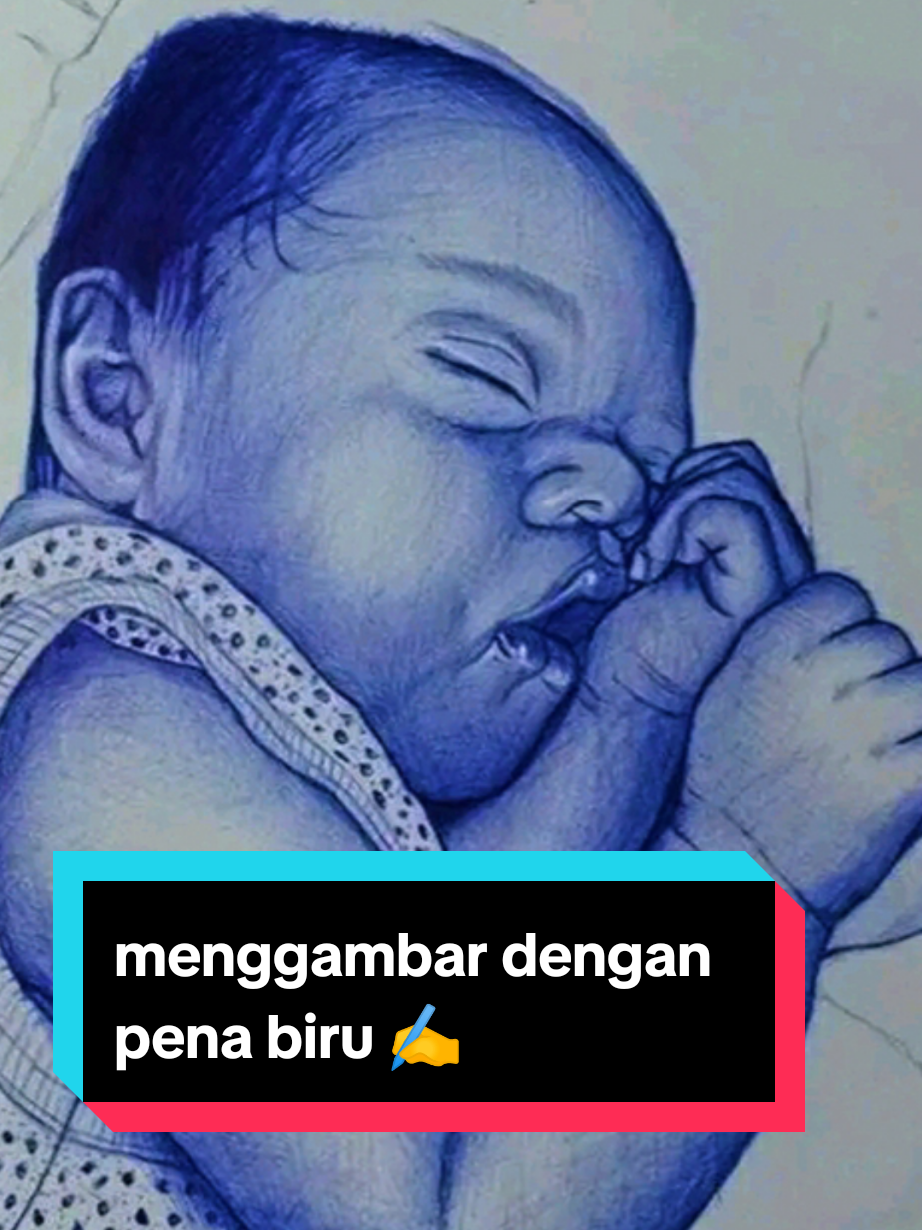 #creatorsearchinsights menggambar dengan pena biru Menggambar dengan pena biru adalah bentuk seni visual yang menggunakan pena dengan tinta biru sebagai media utama. Ini adalah variasi dari teknik menggambar dengan pena pada umumnya, tetapi dengan karakteristik dan estetika unik yang hanya dimiliki oleh warna biru. ​Karakteristik Utama ​Sifat Permanen: Sama seperti pena lainnya, tinta biru bersifat permanen dan tidak dapat dihapus. Hal ini menuntut ketelitian dan perencanaan dalam setiap goresan. ​Mengandalkan Garis: Karena warna biru (dan tinta pada umumnya) tidak bisa diarsir untuk menciptakan gradasi seperti pensil, seniman mengandalkan berbagai teknik garis untuk membuat bayangan, kedalaman, dan tekstur. Teknik-teknik yang umum digunakan termasuk hatching (garis-garis sejajar), cross-hatching (garis-garis bersilangan), dan stippling (titik-titik). ​Keunikan Warna Biru ​Warna biru memberikan karakter khusus pada sebuah gambar yang berbeda dari warna hitam: ​Estetika Lebih Lembut: Dibandingkan dengan tinta hitam yang sering kali terlihat tegas dan kontras, tinta biru memberikan kesan yang lebih lembut dan menenangkan. Ini cocok untuk gambar-gambar yang ingin memiliki nuansa halus atau puitis. ​Asosiasi Khusus: Pena biru sering dikaitkan dengan cetak biru (blueprint), sketsa arsitektur, atau draf awal sebuah karya. Hal ini memberikan nuansa teknis dan artistik pada saat yang bersamaan. ​Variasi Tonal: Tinta biru dari pulpen biasa, gel, atau pena teknis memiliki intensitas dan saturasi warna yang berbeda, memungkinkan seniman untuk menciptakan variasi tonal yang menarik. ​Secara singkat, menggambar dengan pena biru adalah cara yang presisi dan ekspresif untuk menciptakan seni, memanfaatkan sifat permanen dari tinta sambil menggunakan estetika yang unik dan khas dari warna biru. #fyp #melukis #menggambar #ballpointpendrawing 
