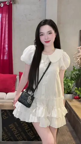 váy babydoll #trangbaly #trangbalyofficial #xuhuong #xuhuong2025🛍️ #babydoll 