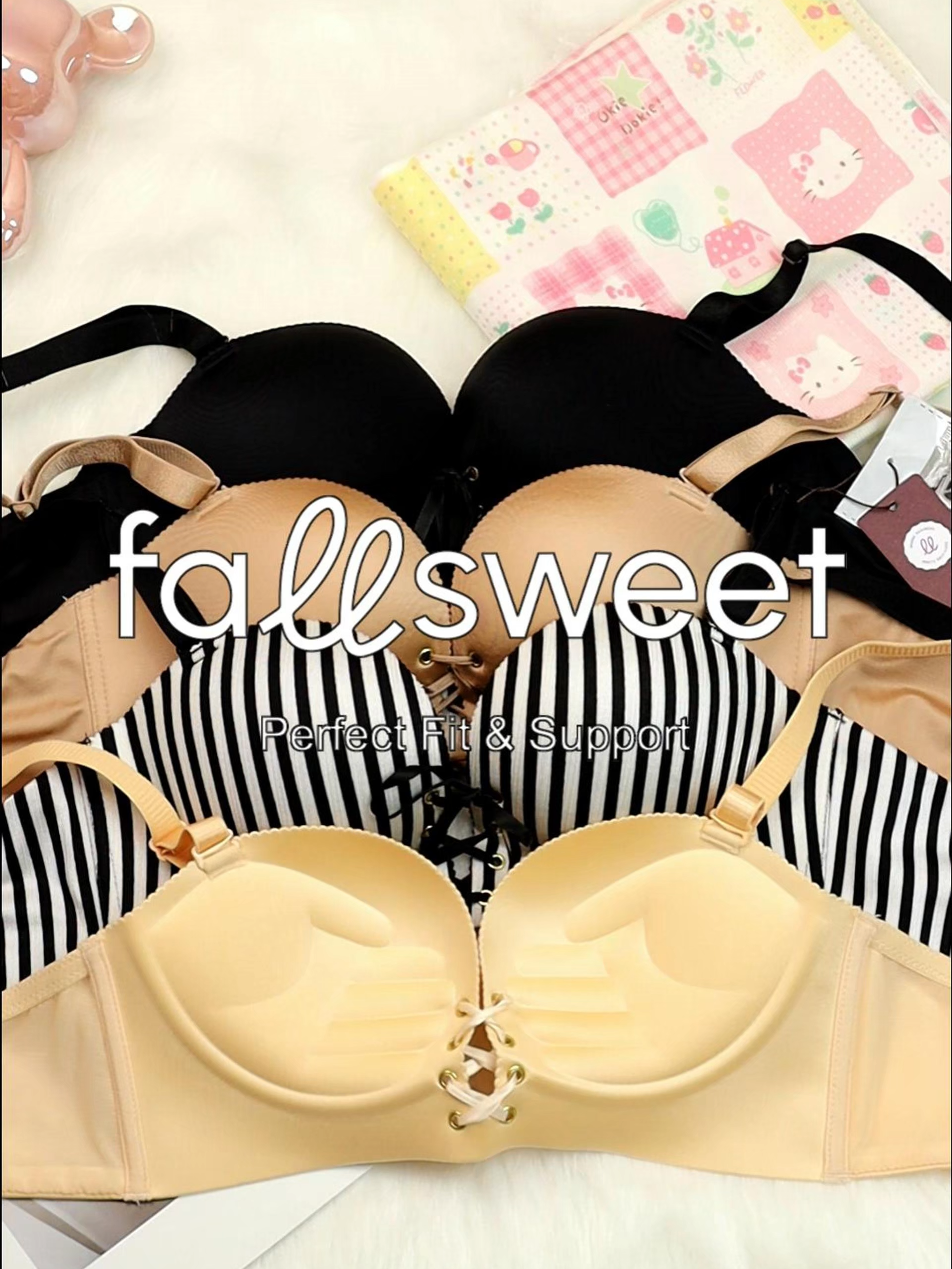 Wireless push-up, convertible to cross-back but not strapless. #FallFreshness #tiktokblackfriday #tiktokshopcybermonday #Outdoorfun #fyp #brasil #fallsweet #padded #brazil #bra #underwire #women #support #pushupbra #tiktokshop #septum #dealsforyoudays #fallsweet push up bra #fallsweet add two cup bra