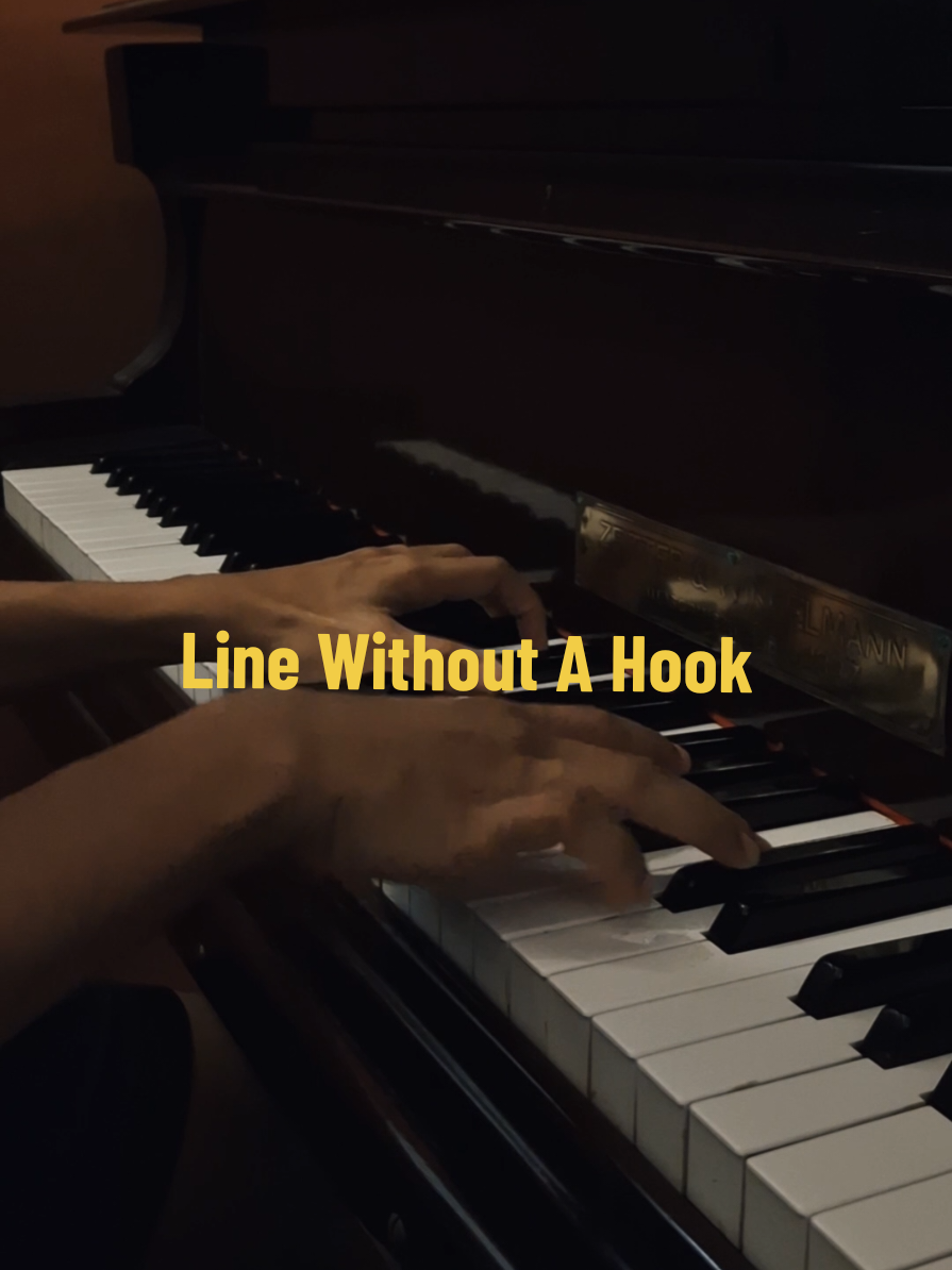 Line Without a Hook ~ Ricky Montgomery🎹 @ricky montgomery  #bluefishcovers #pianocover #piano ##linewithoutahook #rickymontgomery 