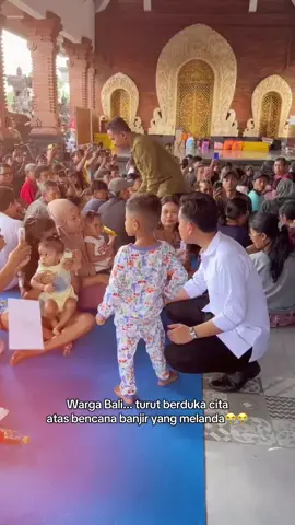 Gak kebayang kondisi mereka di Bali sekarang gimana😭😭 #gibranrakabuming #wapresgibran #bali #banjir #denpasar 
