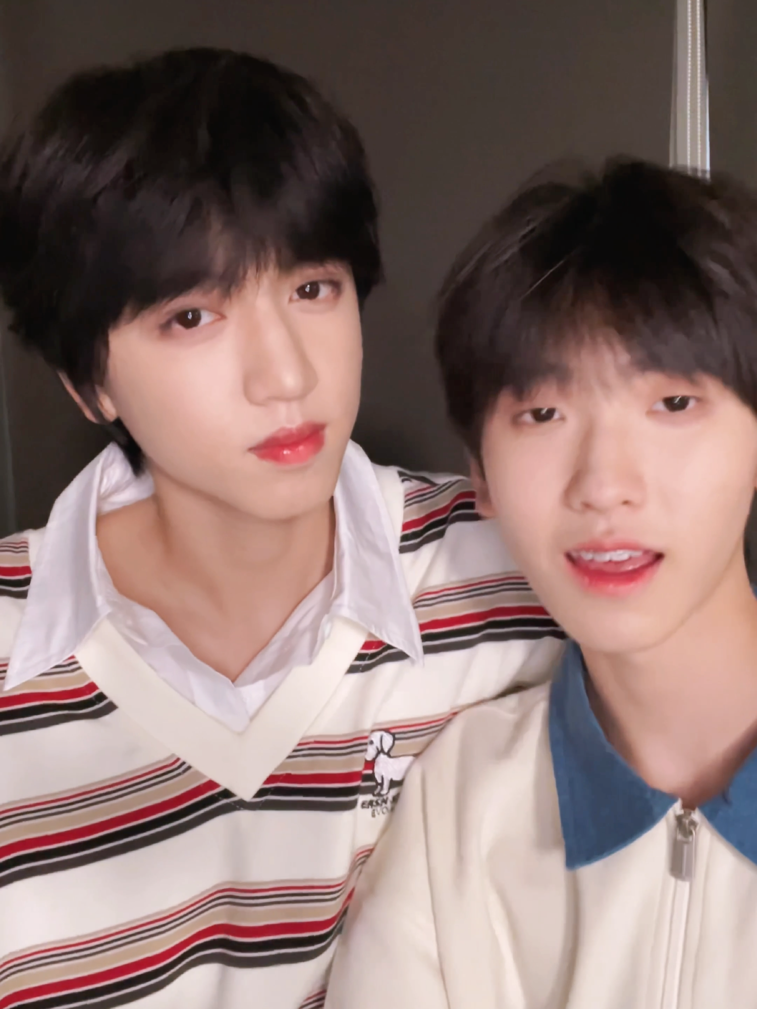 (⁎⁍̴̛ᴗ⁍̴̛⁎)하지마(｡ ́︿ ̀｡) #TF家族练习生 Zhang Guiyuan, Zuo Qihan#fyp