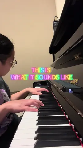 What it sounds like - HUNTR/X - Kpop Demon Hunters  #pianocover #kpdh #kpopdemonhunters #kpop #Huntrix