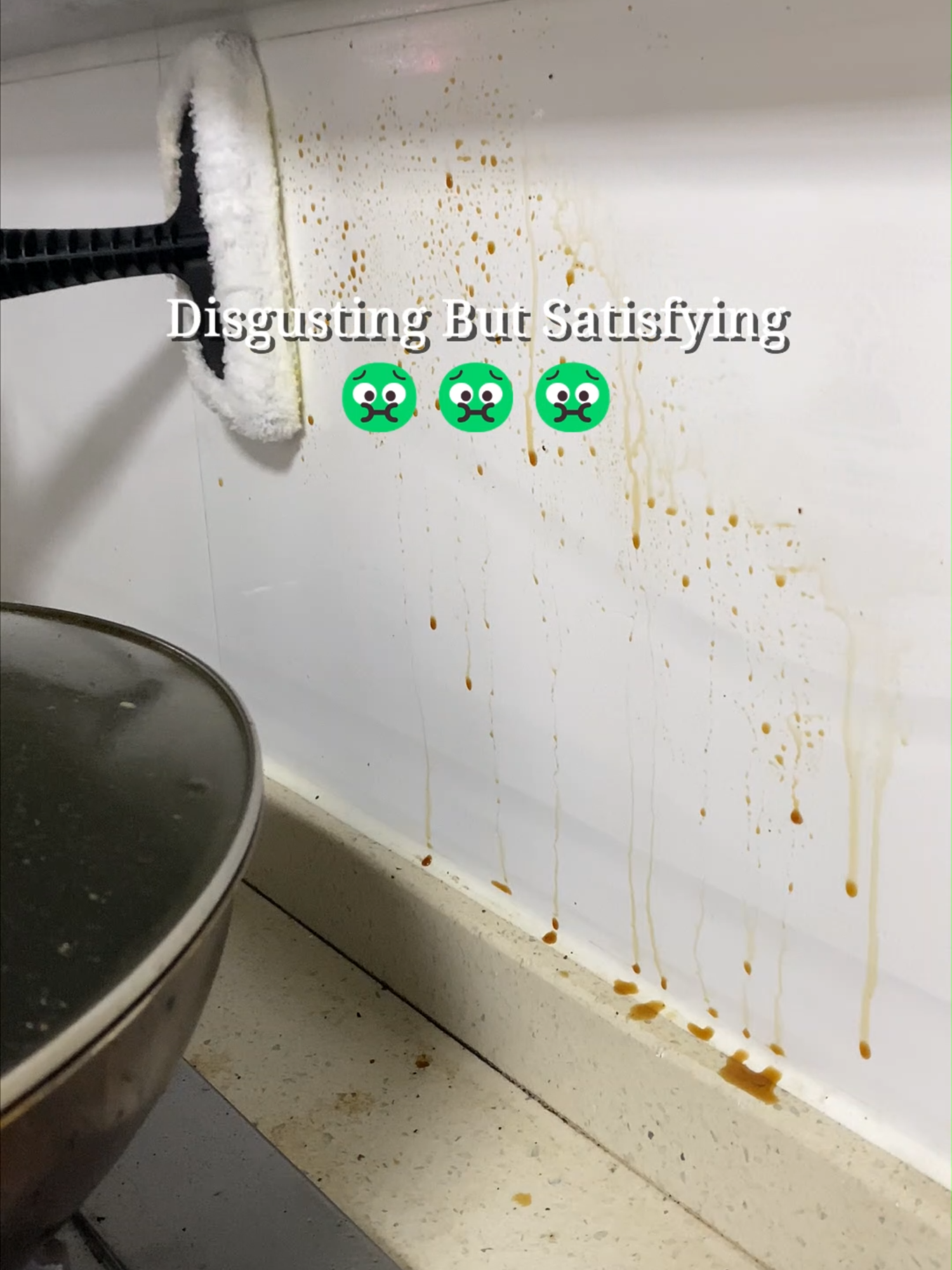 🫶I finally got rid of the grease✨ #homecleaning #steam #cleaner #devoac #cleaningtiktok #hack