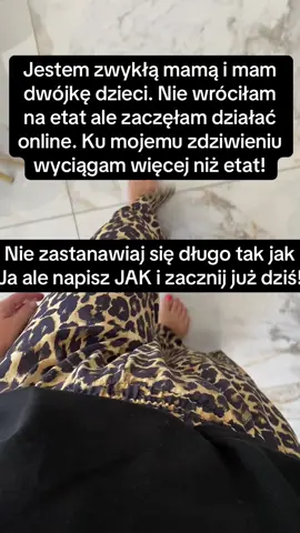 #pracazdalna #pracadlakobiet #biznes #mama #zasieg 