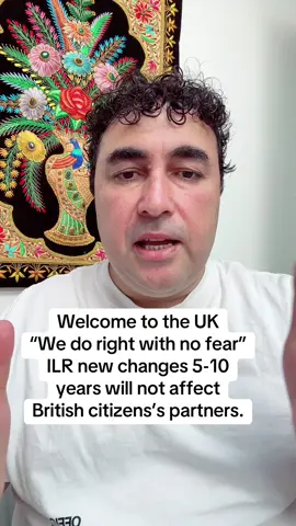 ILR new changes will not affected British citizens’s partners #foryou #immigration #ILR #ukvisa #ukgovernment 