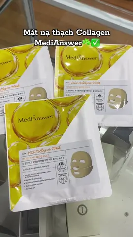 Mặt nạ thạch Collagen MediAnswer#matnathach #medianswer #collagen #skincare #xuhuong2025 