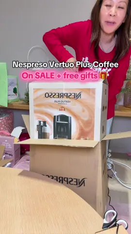Skip the café lines ☕✨ The Nespresso Vertuo Plus makes barista-quality coffee and espresso at home with just one touch. Comes with a milk frother + a voucher for capsules so you can start brewing right away. Sleek, easy to use, and perfect for everyday coffee lovers. On sale for me on 9/11/2025! #Nespresso #VertuoPlus #coffeelovers #coffeelovers #giftideas 