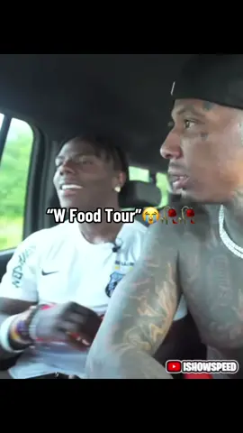 W food tour is crazy😭🙏 Moneybagg Yo also confused 😭 #fyp #ishowspeed #moneybaggyo #foryoupage 