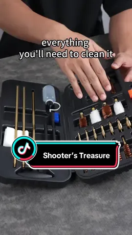 🛠️Universal cleaning kit with anything you need. 🔫😉Labeled by caliber 👀and easily get the dirty out.👏 #CleaningKit #Tactical #2ndadmendment #RangeDay #fyp
