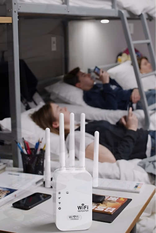#WiFiExtender2025 #1200MbpsBooster #DualBandSignalBooster #HomeWiFiSolution #EthernetPort      