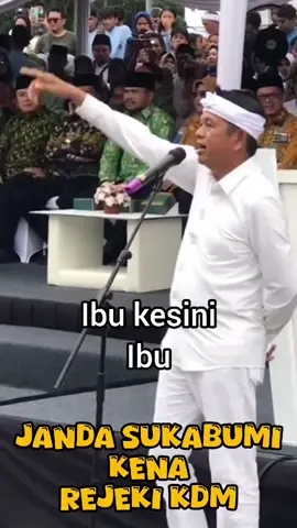 alhamdulillah ibunya dapat rejeki,, trimakasih bapak Aing #dedimulyadi #kangdedimulyadi #kdm #gubernurjawabarat 