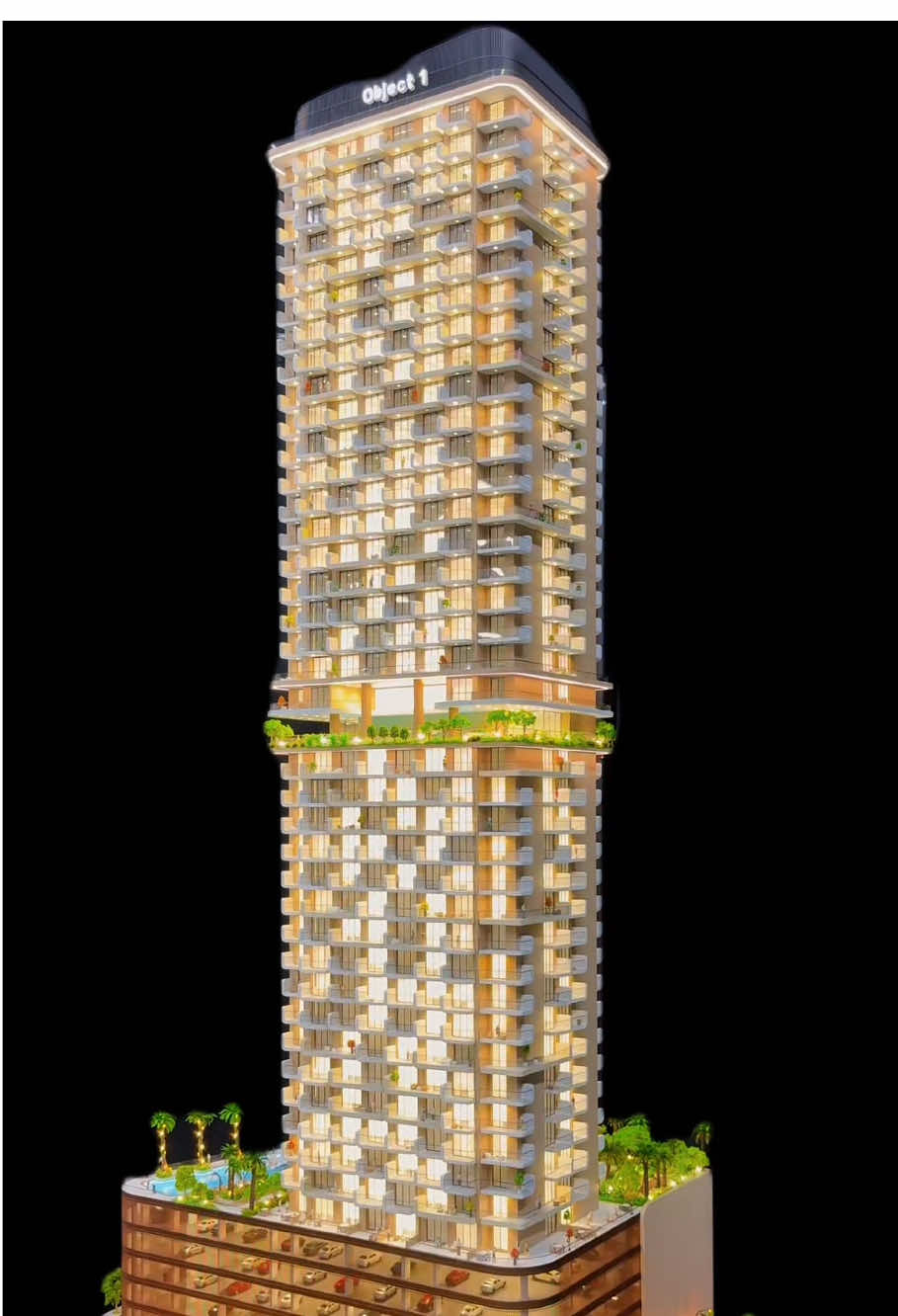 The artist's new work, the architectural model of high-end residential buildings in Dubai, we are an excellent model manufacturer in China.#scalemodel #miniaturemodel #physicalmodel #architecturemodel #artist #art #buildingmodel #miniature #architecture #architectural 