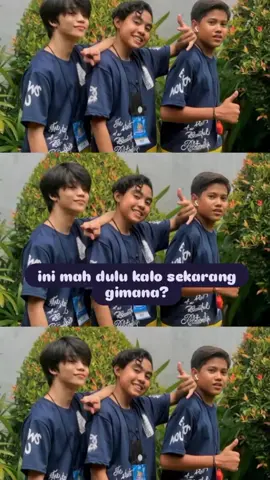 dulu eby paling kecil 🤏🏻 sekarang eby paling tinggi 😊 #trioave #afanda5 #valenda5 #ebyda5 #fyp 