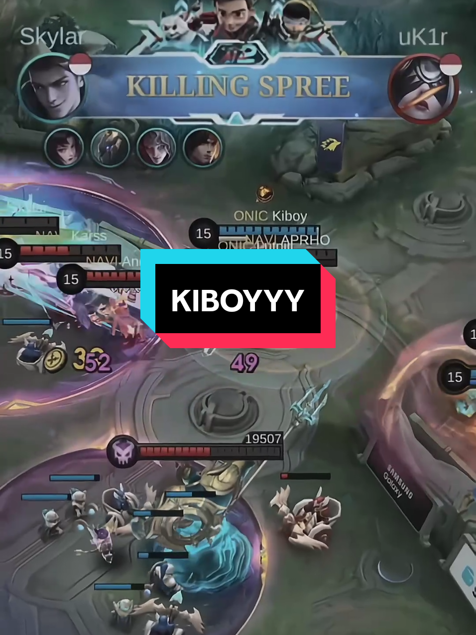 KIBOYYY!!!! ONIC berhasil comeback di game pertama👀 #onicesport #kiboy #fyp #MLBBNEXT2025 #SeasonsEndGiveaway 