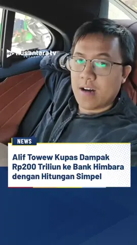 Konten kreator sekaligus guru matematika, Alif Towew, mengulas kebijakan Menkeu Purbaya Yudhi Sadewa yang menyalurkan Rp200 triliun ke enam Bank Himbara. Menurut perhitungannya: ✅ Jika tepat sasaran → dana mengalir ke sektor riil, kredit lancar, ekonomi bergerak, lapangan kerja terbuka. ⚠️ Jika salah kelola → dana hanya “parkir” di tempat yang keliru, berpotensi memicu inflasi dan membuat harga-harga melambung. Alif juga mengatakan hasil temuannya Rp200 T bisa menjadi vitamin penggerak ekonomi, tapi juga bisa berubah jadi racun jika tata kelolanya lemah. (merl) #AlifTowew #EkonomiNasional #BankHimbara #PertumbuhanEkonomi #nusantaratvsahabatkita 