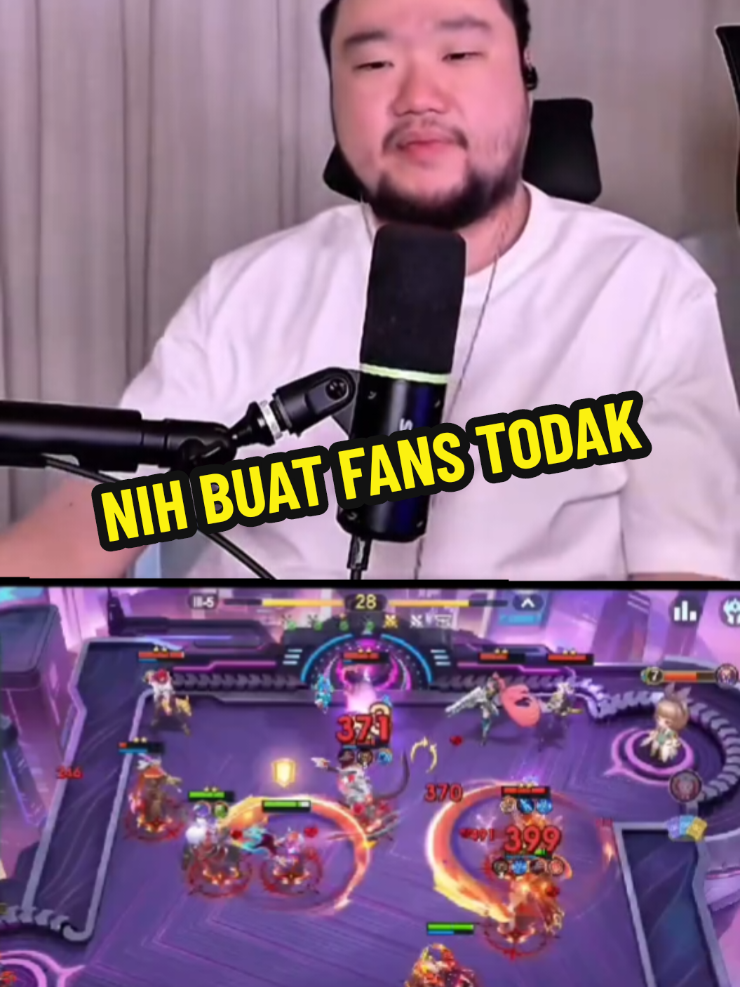 Catet nih buat fans Todak wkwk 🤣🤣🤣 #todak #MCGG #MagicChessGoGo #MRSS3 #MCGGRisingStars 