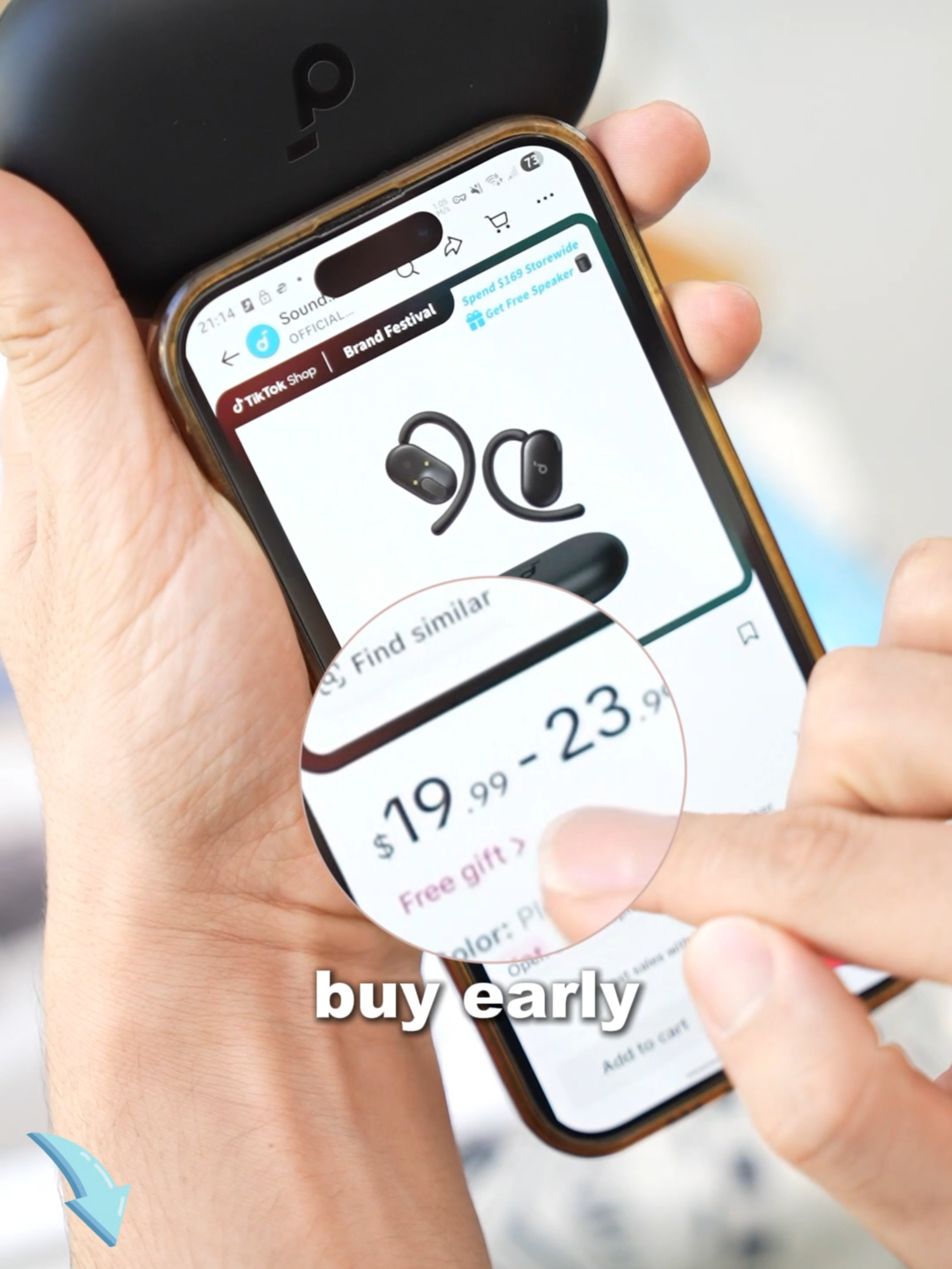 Who knew $19.99 could bring this much excitement? Unbox yours now! 🌟Limited Time Live Sale from 4:00-7:00PM  @soundcore.spkreels #soundcoreLimitedBlindBox#blindbox#unboxing #soundcore#mysterybox