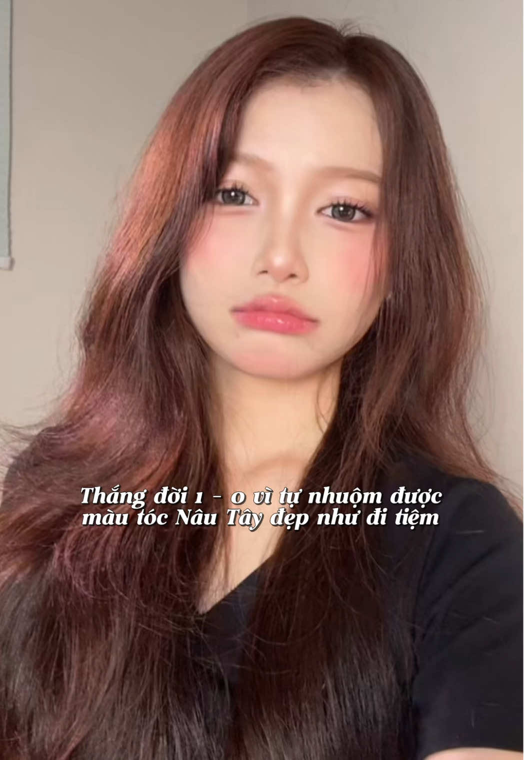 Tự nhuộm được quả màu ưng vỡi chưởng lun #chenglovehair #daugoinhuombot #nhuomtainha @chenglovehair 