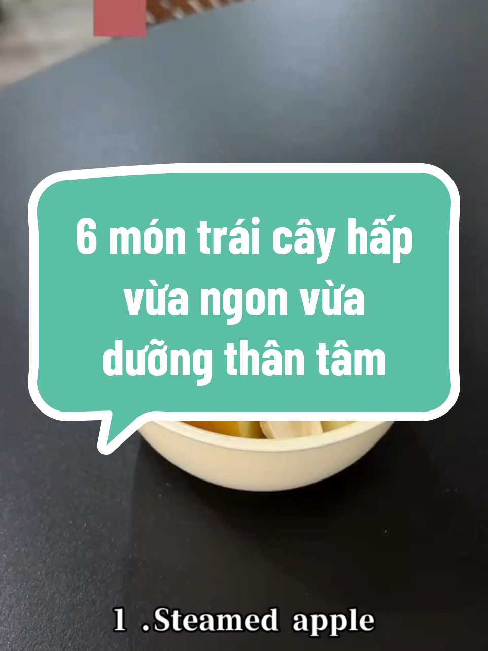 Không chỉ là trái cây, mà là vị thuốc dưỡng thân. 6 món hấp đơn giản, ấm bụng nhẹ người đẹp da. 🌸 Bạn muốn thử món nào trước tiên? #xuhuong  #duongsinh  #lamdep  #beautytips 