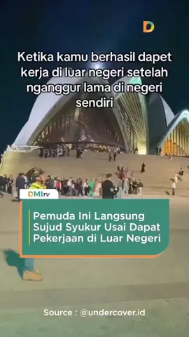 Momen haru terekam saat seorang pemuda langsung bersujud syukur setelah berhasil mendapatkan pekerjaan di luar negeri. Setelah lama menganggur di tanah air dan hampir putus asa karena sulitnya mencari pekerjaan, ia akhirnya mendapatkan kesempatan bekerja di Australia. #pekerjaan #australia #sujudsyukur #news 