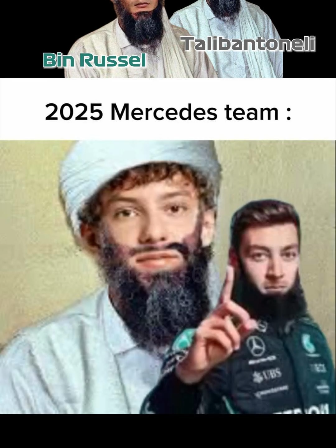 | New Mercedes F1 Team 🫣🏎️ | #f1 #formula1 #fyp #formulaone #ferrari #viral #f1edit #scuderiaferrari #sportlover #motosport #moments #f1memes #georgerussell #kimiantonelli #mercedes #mercedesf1 #mercedesbenz #charlesleclerc #lewishamilton #maxverstappen #endurance #sportstiktok