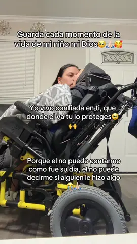 Pero se que la gracia el poder y el espíritu santo de Dios esta cada momento en la vida de mi niño🙏🏻🙌❤️🥺 #mateoguerrerodedios🙌🏼🙏🏼 #mamáespecial #school #microsefalia 