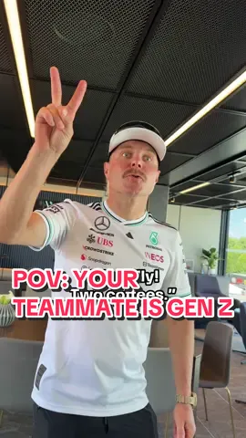 All he wanted was two coffees! 🤣☕️ #Mercedes #ValtteriBottas #GenZ #Peace @Valtteri Bottas @Frederik Vesti 
