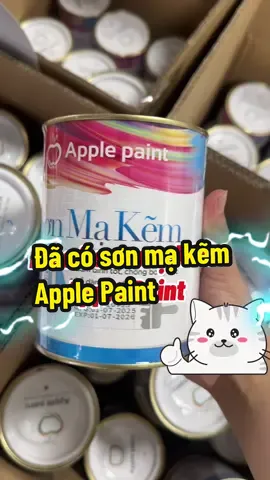 Đồ đạc bị rỉ sét cứ để sơn mạ kẽm Apple Paint lo #sonmakem #sonkimloai #sonsatmakem #apple_paint 