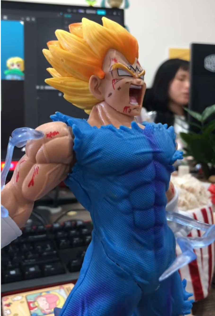 Majin Vegeta is PEAK 🔥 #figure #figurecollection #animefigure #dragonball #vegeta 