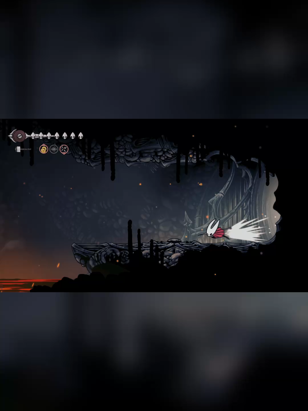 Como llegar al MAPA OPCIONAL ARENAS DE KARAK en Hollow Knight: Silksong#hollowknight #silksong #gaming