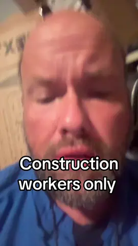 Construction workers only … no boring politics #constructionlife #constructionworker #fyp #constructionhumor #bluecollarboys 