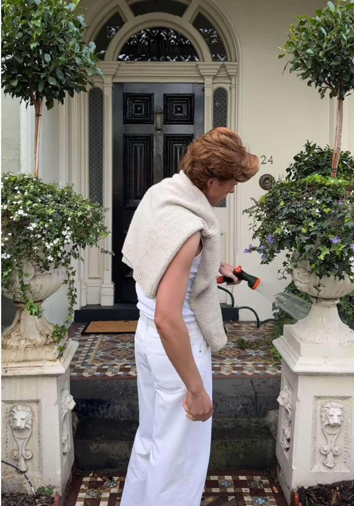 The summer I turned pretty… good a gardening 👩‍🌾 Spring is officially here Down Under ✨ #thesummeriturnedpretty#tsitp#conrad#conradfisher 