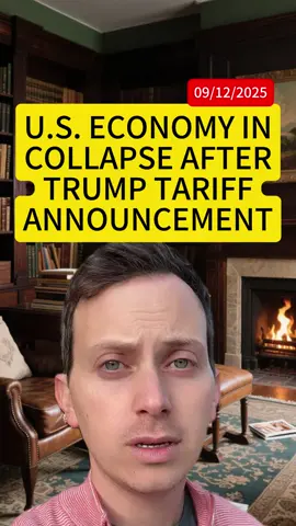 🚨U.S. Economy in Collapse After Trump Tariff Announcement #noticia #USEconomy #Trump #Tariffs #USPolitics