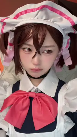 いらっしゃいませクソやろう〜。🎀 #コスプレ注意 #ダンダダンコスプレ #dandadancosplay 