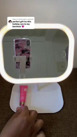 Replying to @mamamaihh yess sis! super ganda ng LED makeup mirror na ito 😗🌹 #mirror #makeupmirror #ledmirror #rotatingmirror #ledmakeupmirror 