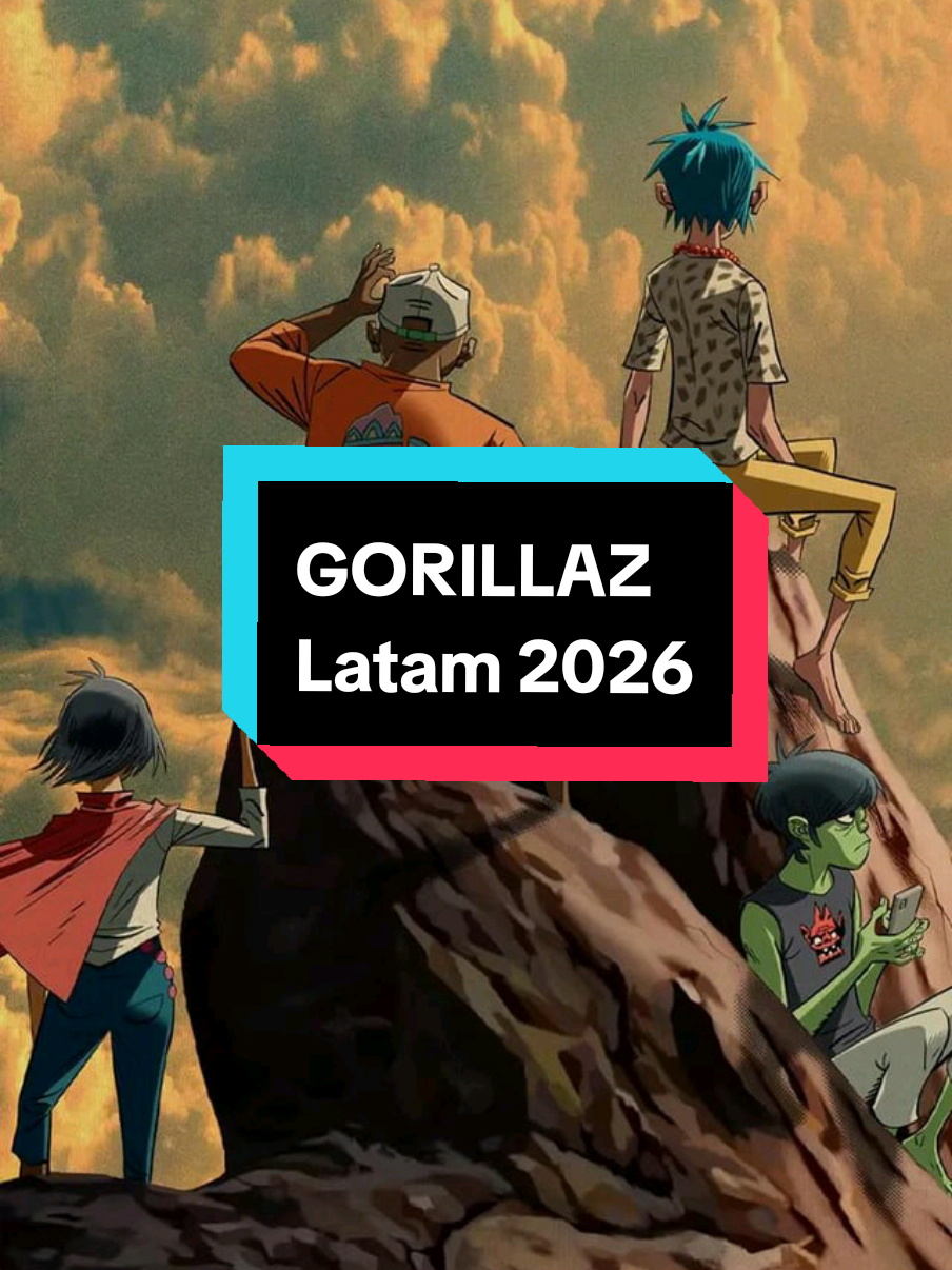 Cada vez más cerca de confirmar a Perú en la próxima gira de @Gorillaz para 2026. Según portales especializados, @Trueno abriría sus fechas anunciadas oficialmente por el Reino Unido, quien además participa en su nuevo álbum 
