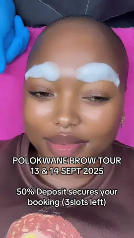 ☄️SIXSIGMA BEAUTY AESTHETICS☄️ BROW TOUR SPECIAL FOR POLOKWANE ‼️  WILL NOT REPEAT❌.  PLEASE TAG A FRIEND 😊🙏💃🏾 We will be in POLOKWANE 13&14 SEPT2025 ONLY N̳O̳T̳E̳ ̳T̳H̳E̳ ̳F̳O̳L̳L̳O̳W̳I̳N̳G̳:̳ ̳ ̳ ✔H̳E̳R̳E̳’̳S̳ ̳A̳ ̳G̳U̳I̳D̳E̳ ̳O̳N̳ ̳W̳H̳A̳T̳ ̳T̳O̳ ̳A̳V̳O̳I̳D̳ ̳B̳E̳F̳O̳R̳E̳ ̳Y̳O̳U̳R̳ ̳B̳R̳O̳W̳ ̳W̳A̳L̳K̳I̳N̳.̳ 🚫~ No caffeine/Alcohol 24 hours before your procedure ( you can have them after). 🚫~ No chemical peel facials 2 - 4 wks before and after your brow procedure. 🚫~ No gyming or heavy sweating on the day of your procedure 🚫~ No Aspirin / Ibuprofen/blood thinners at least 48hrs before your appointment  🚫not for pregnant or breastfeeding moms ❥ 𝐒𝐓𝐘𝐋𝐄: 𝐎𝐌𝐁𝐑É 𝐏𝐎𝐖𝐃𝐄𝐑 ❥ procedure takes 2hours ❥ healing process is 14days(no pain) ❥touch up required in 6-8weeks once off ❥ topical anesthetic is used to achieve no pain ❥ lasts  3-5 years depending on after care, skin type, blood type, lifestyle, existing hair, facial and bone structure, etc.   𝐒𝐓𝐘𝐋𝐄: MICROBLADING  ❥ procedure takes 2hours ❥ healing process is 14days(no pain) ❥touch up required in 4weeks once off ❥ topical anesthetic is used to achieve no pain ❥ lasts  1-3years depending on after care, skin type, blood type, lifestyle, existing hair, facial and bone structure, etc.  Microblading Normal price R1700 Special Price R1300 (1LADY) or                          R2200 for 2ladies Ombré powder brows  Normal price R2500 Special price R1600( 1LADY) or                         R2999 for 2 ladies To book 📞Simply whatsapp/call 0834444701  We will be in POLOKWANE central. PLEASE WHATSAPP FOR BOOKINGS  #microbladingpolokwane#ombrepowderbrows#ombrepowderbrows #polokwanetiktok #foryoupage @Mall of the North 