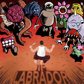 Appreciated artwork of @The Panturas for The single, with a song called “Jim Labrador”  Don’t forget to listen on your music streaming