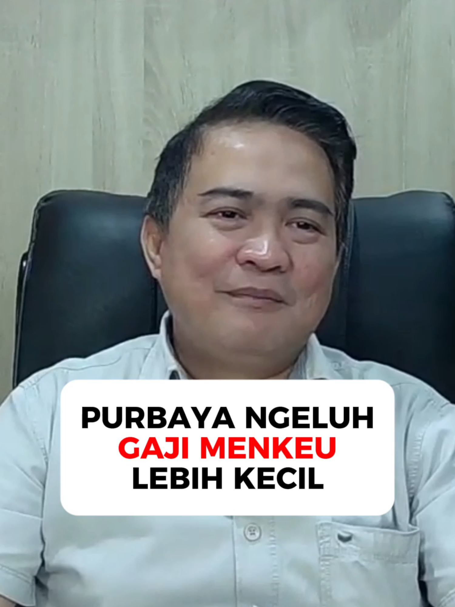 Purbaya Ngeluh Gaji MENKEU Lebih Kecil !