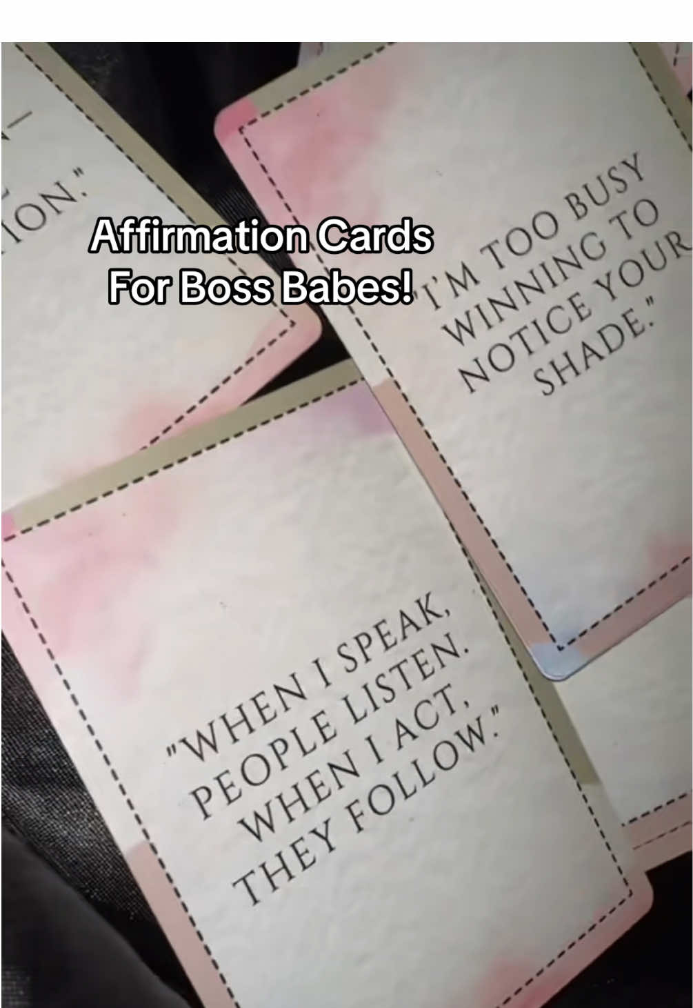 For boss babes! 🩷 #bossbitch #bossbabes #dailyaffirmations 