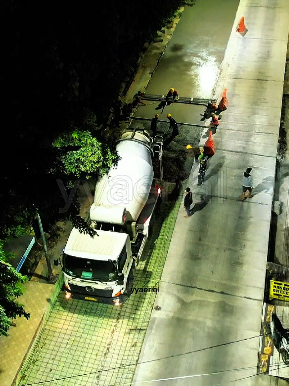 Pengecoran kembali jalan wisma karya subang #Kdm #jabaristimewa #subang 